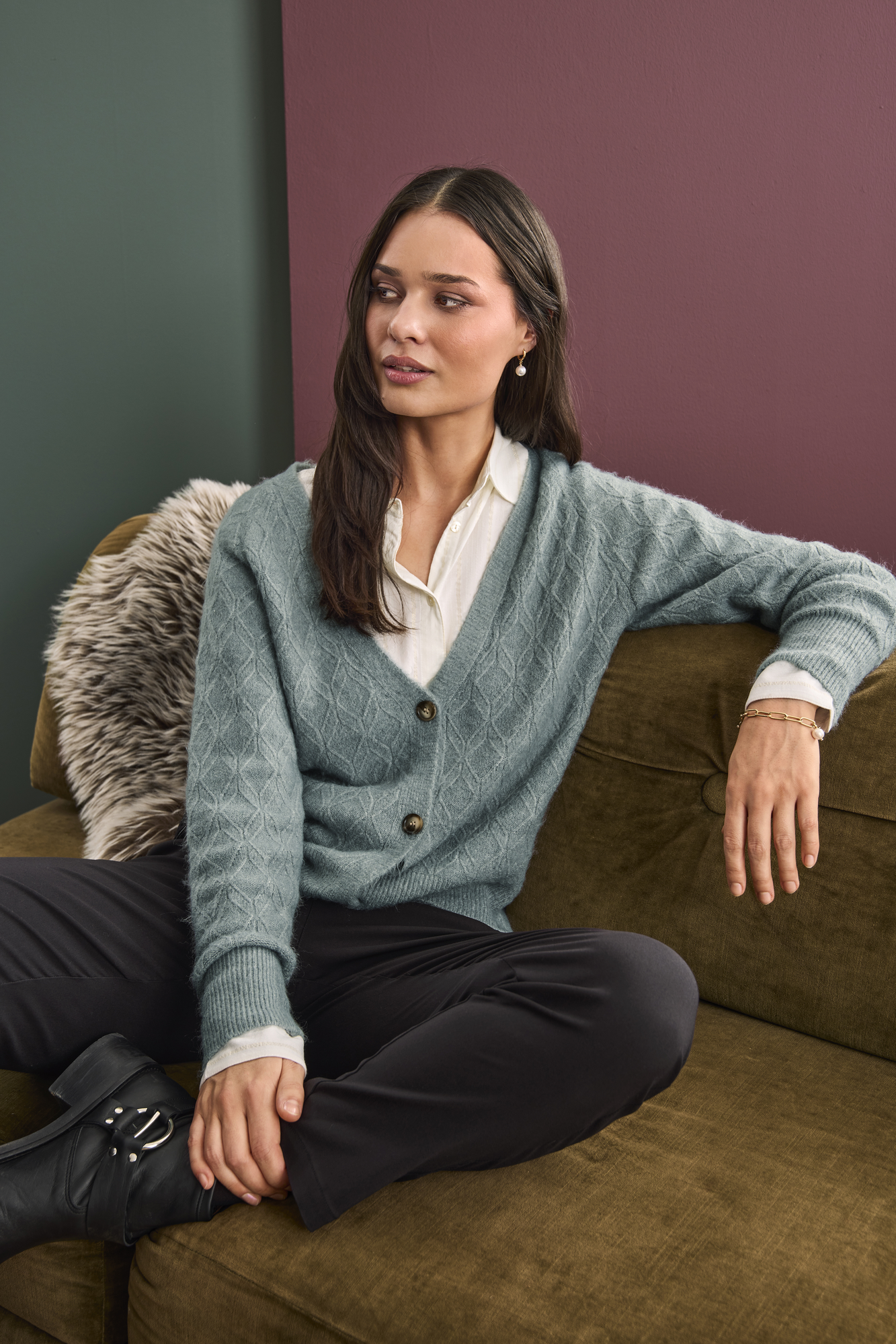 Strik cardigan - Jensen